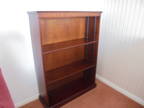 Mahogany bookcase - mahogany,