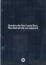 Lancia Trevi Test Drive Free Gift Offer 1981 UK Market Foldout Sales Brochure 