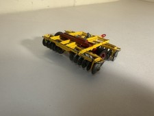 Corgi No. 71 Wheel Controlled Tandem Disc Harrow Vintage Die Cast Farm Toy Model