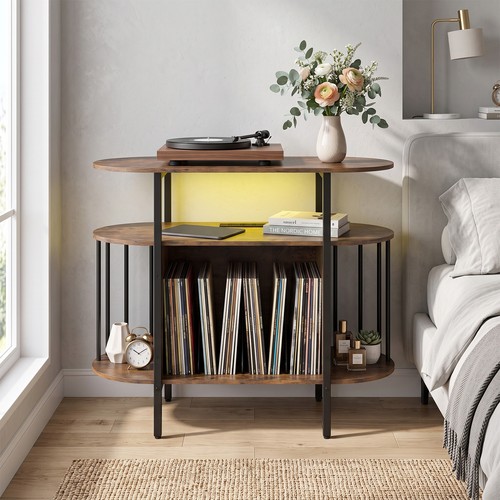 Turntable cabinet with - turntable,