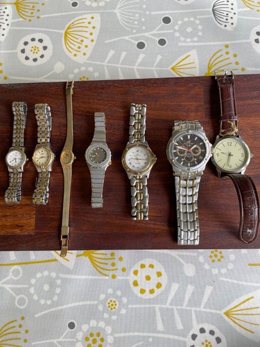 Seven watches for - spares, or