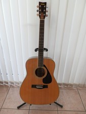 VINTAGE YAMAHA FG-340 DREADNOUGHT ACOUSTIC GUITAR 1981 WITH HARD CASE