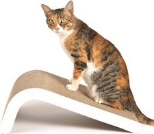 Likea Cat Scratcher, Scratch Pad with Catnip Extra Large 63cm, Multiple Angles