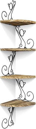 Corner shelf wall mount 4 - corner,