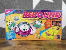 REBOUND 1994 Tyco Board Game Action Skill Angles (READ) Vintage Family Fun.