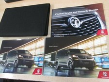 VAUXHALL VIVARO HANDBOOK &