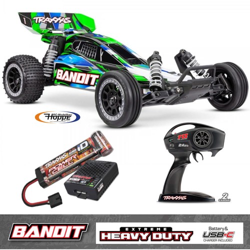 Traxxas trx2425 grn bandit - traxxas, trx2425-8-grn