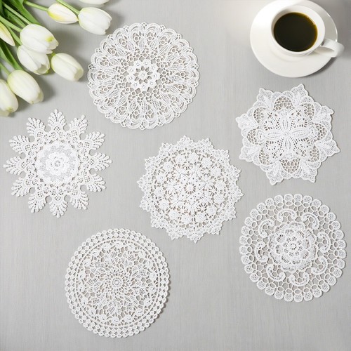 Pcs lace doilies - lace, for