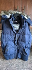 Fat Face Women's Hooded Navy