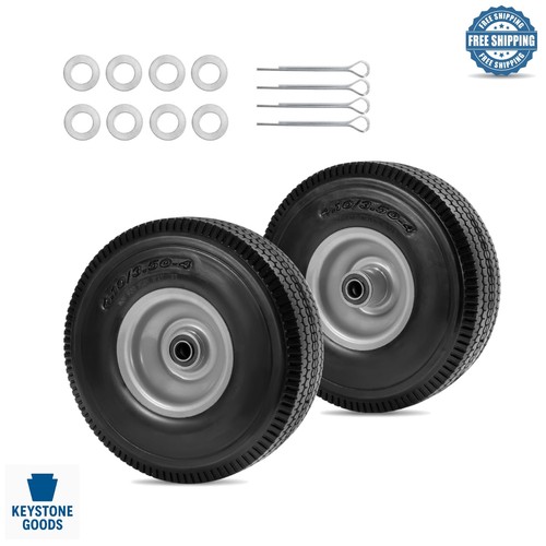 Inch flat free solid tire - inch, &
