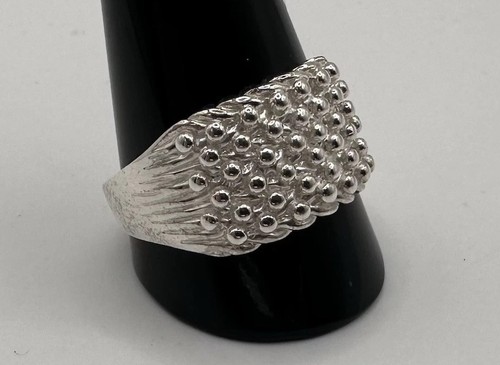 Silver keeper ring row mens - silver,
