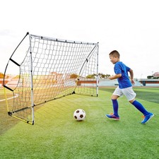 8ft x 5ft Pop Up Football Goals PORTABLE TRAINING Garden Goals with bag