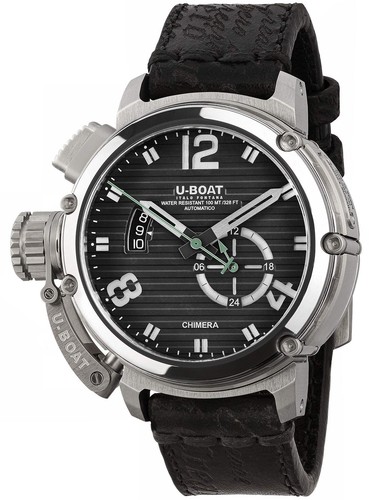 Boat chimera 46mm nero - 46mm, ss