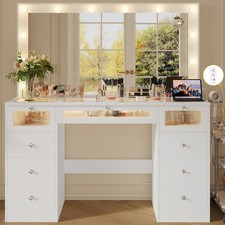 36.9 Inch Mirror Makeup Vanity