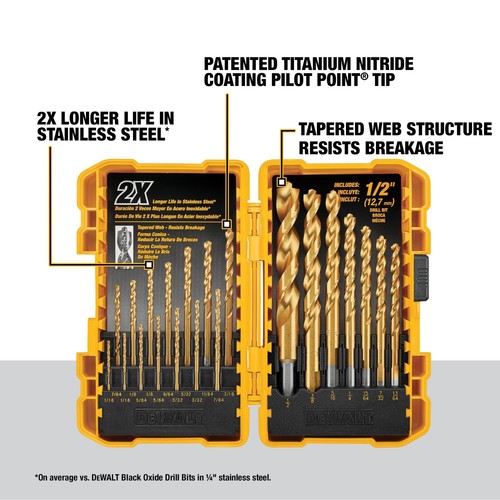 Dewalt dw1361 titanium nitride - dewalt,