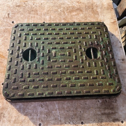 Cast iron manhole - iron, &