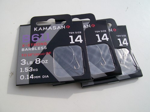 Kamasan b611 barbless - 30, x