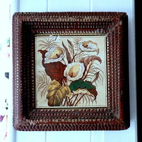 Aesthetic botanical tile tramp - aesthetic,