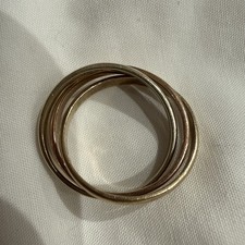 Solid 9ct Gold Three Colour