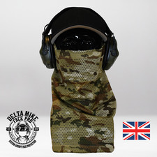 Delta Mike Airsoft Face Protection Snood Mask (MK3) 30+ Patterns Available
