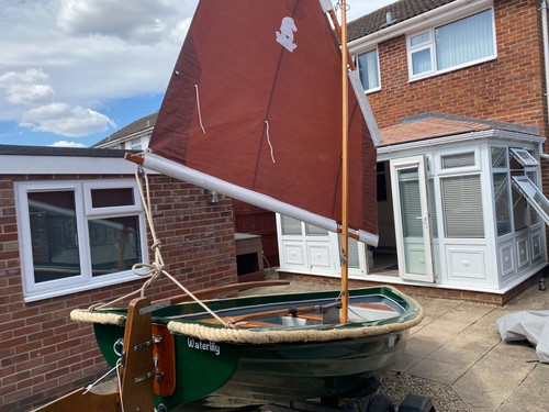 Heyland lugger sailing dinghy - heyland,