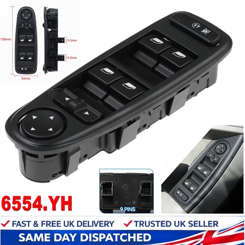 Electric power window switch - power,