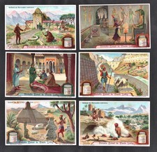 Lost Civilisations Liebig Card Set 1913 Egypt Inca Cambodia Granada Mexico Templ