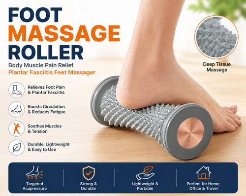 Foot massage roller - massage, body