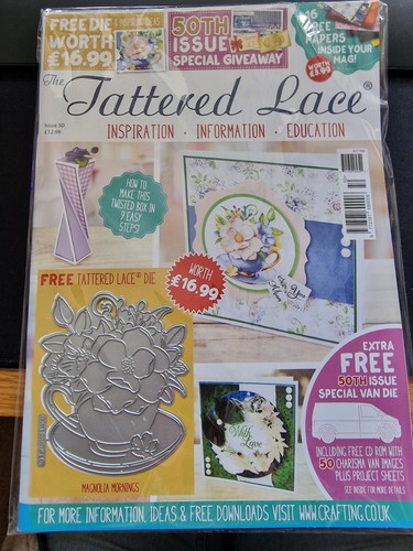 Tattered lace magnolia - tattered,