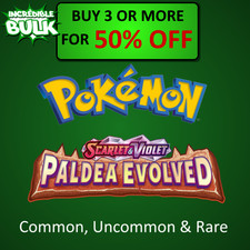Paldea Evolved Common/Uncommon/Rare Near Mint (NM) Pokemon Card Singles