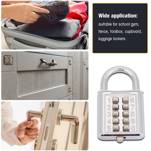 Digit combination padlock - combination,