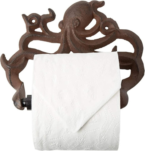 Decorative cast iron octopus - cast,