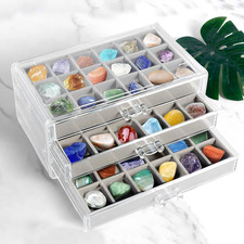 Large rock display case with - large,