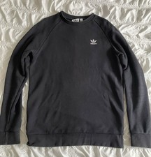 Retro Adidas Originals Men’s Jumper Black Size UK Small