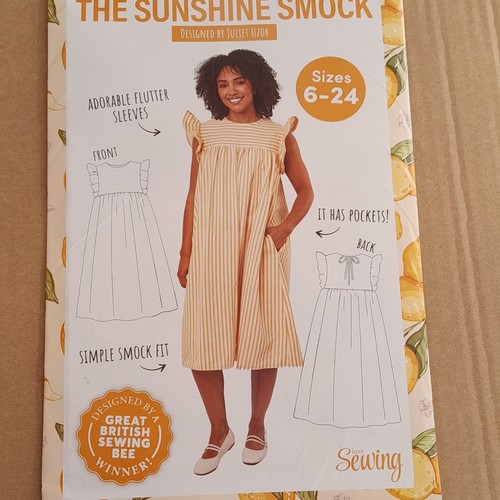 Sewing pattern for smock - pattern,