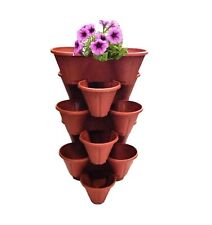 6 Terracotta Strawberry Trio