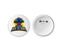 Ban The Bomb Badge - Large