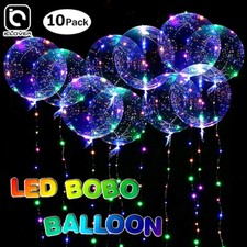10 Pcs LED Light Up Bobo