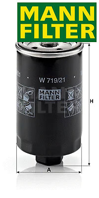 Oil filter fits - fits:, mk