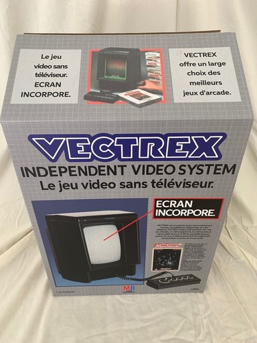 Vectrex empty console box - vectrex,