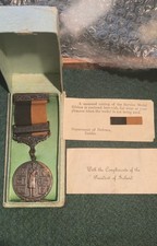 Irish 1917 - 1921 War of Independence Active Service medal & presentation box