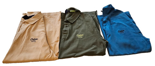 Polo style tops medium cotton - style,