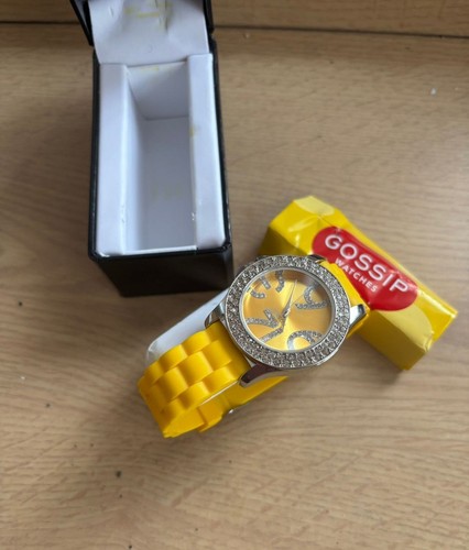 Gossip yellow silicone crystal - gossip,