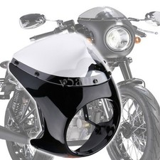 7" Motorcycle Headlight Handlebar Fairing Windshield For Cafe Racer Harley Honda