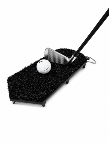 Spiked golf mat - mat,
