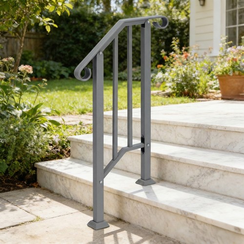 Wrought iron stair handrail - wrought,