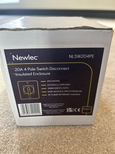 Newlec ip65 20a - newlec,
