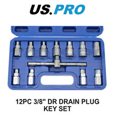 US PRO 12pc Drain Plug Key