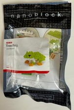 Nanoblock TREE FROG Animals NBC-007 Kawada Over 80 Pieces with packaging