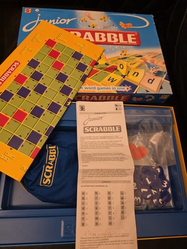 Junior scrabble crossword game - junior,
